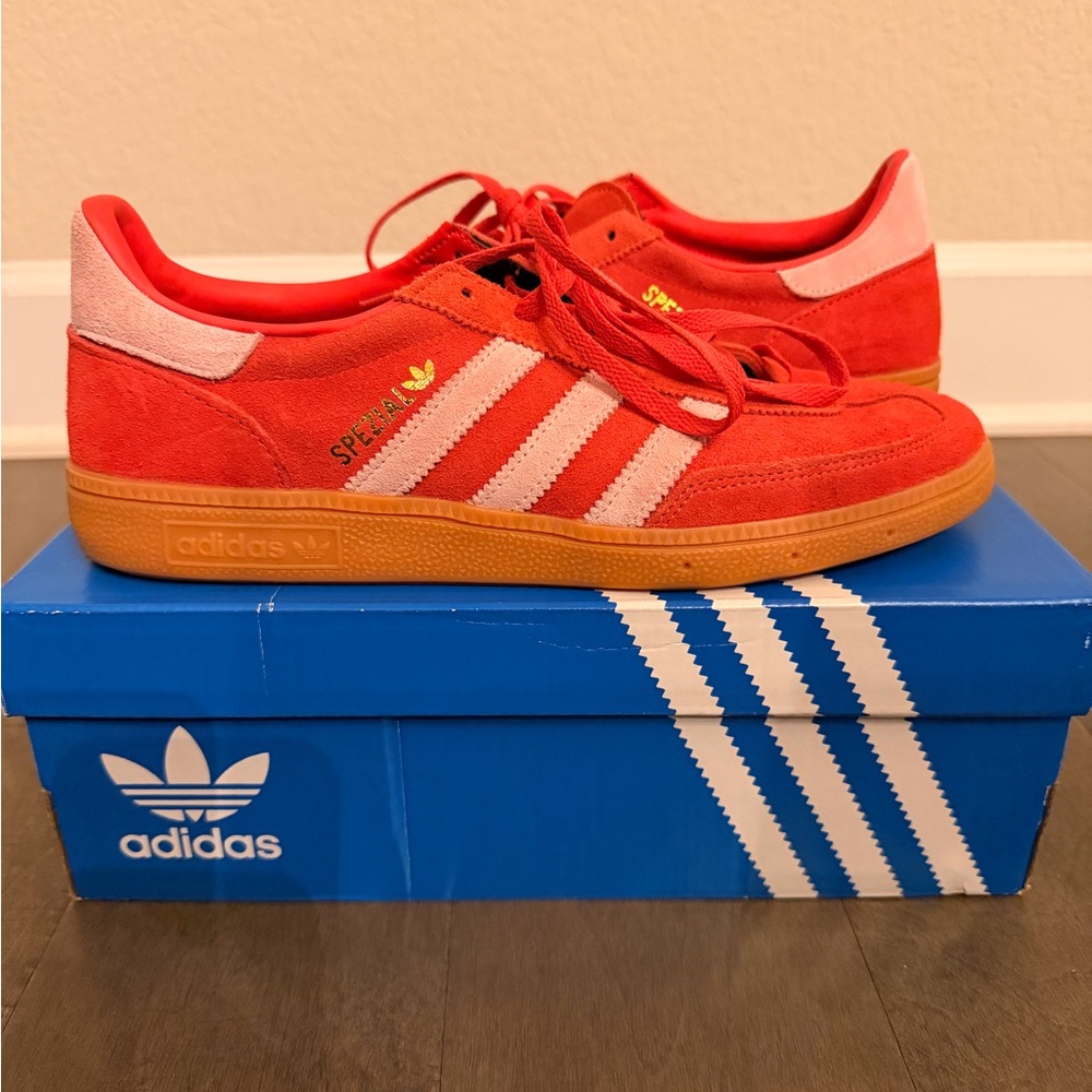 Adidas Handball Spezial Brick Red & Clay Pink & Gum Sneakers
